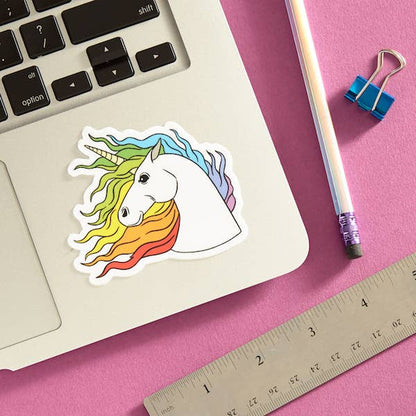 Unicorn Die Cut Sticker