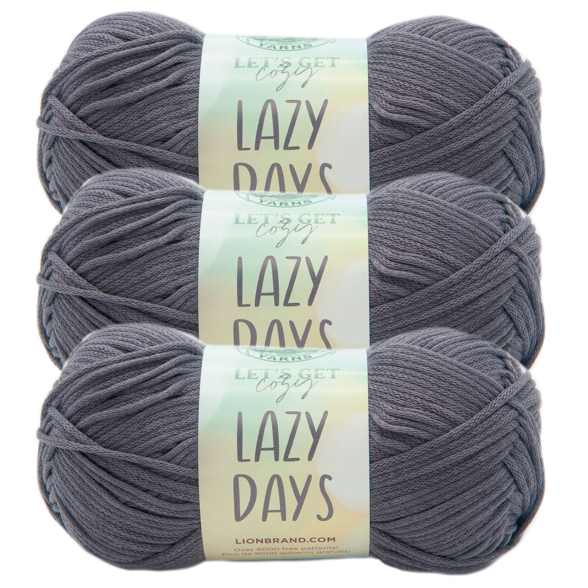 Lion Brand Yarn Lazy Days: Peachy Pink