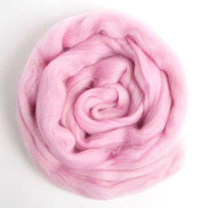 Pink Merino Roving - 1 ounce