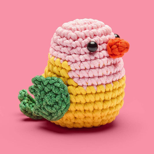 Cupid the Lovebird - The Wobbles Crochet Kit
