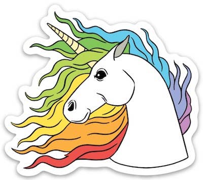 Unicorn Die Cut Sticker