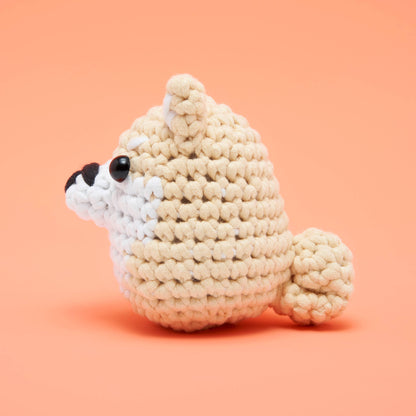 Toast the Shiba Inu - The Woobles Crochet Kit (Beginner)