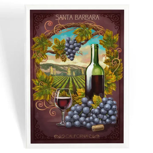 Wine Country Window Santa Barbara Magnet