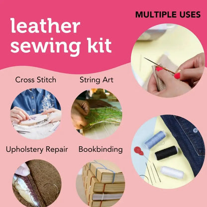 Leather sewing kit - Incraftables