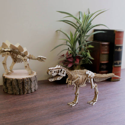 Wa-gu-mi T-Rex (Tyrannosaurus) Wooden 3D Puzzle Kit