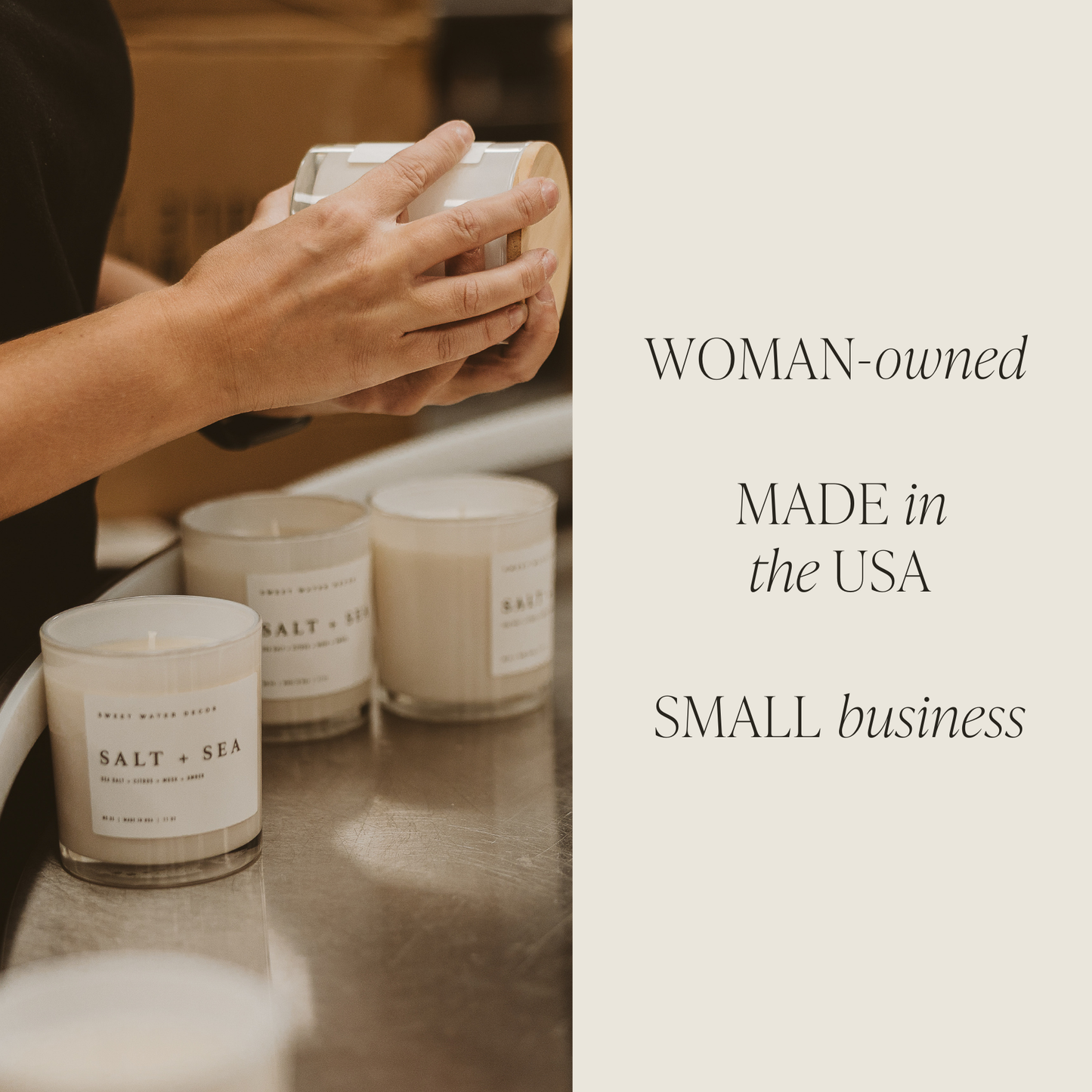 Sweet Water Decor - Fresh Apple Blossom 11 oz Soy Candle