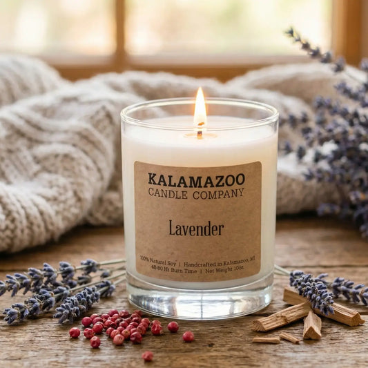 Lavender Candle 10oz-Kalamzoo