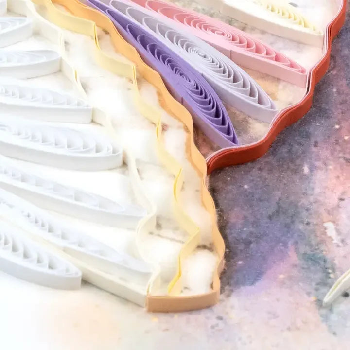 Seashell & Pearl Quilling Card