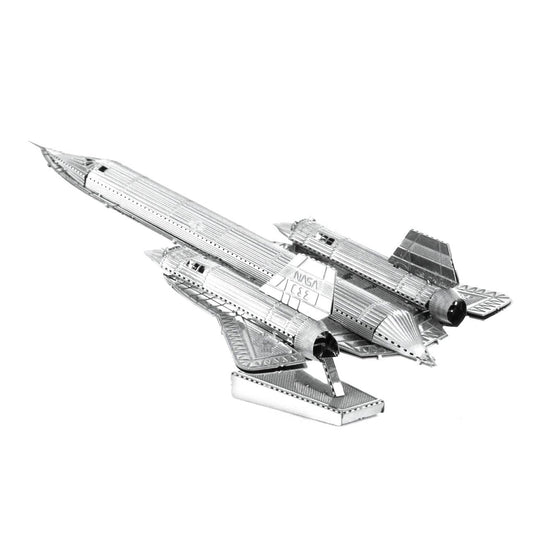 3D Metal Puzzle - SR71 Blackbird plane