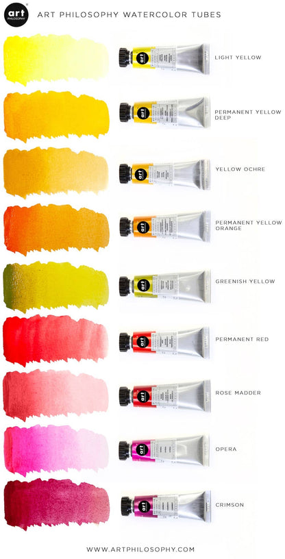 Art Philosophy® Watercolor Tubes Opera 15 ml series #2