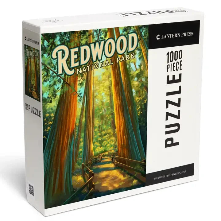 Redwood National Park 1000 Piece Jigsaw Puzzle