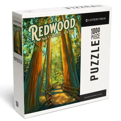 Redwood National Park 1000 Piece Jigsaw Puzzle