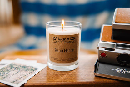 Warm Flannel Candle 10oz - Kalamazoo