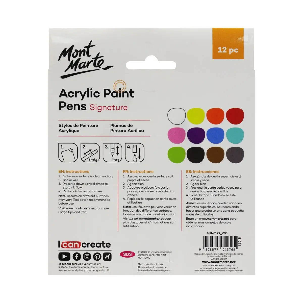 Acrylic Paint Pens