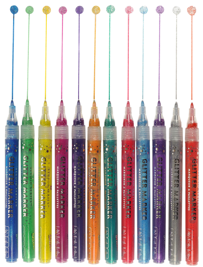 Studio Series Glitter Markers (Set of 12)