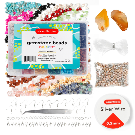 Incraftables Gemstone Beads Kit