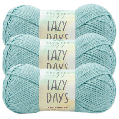 Lion Brand Yarn Lazy Days: Peachy Pink