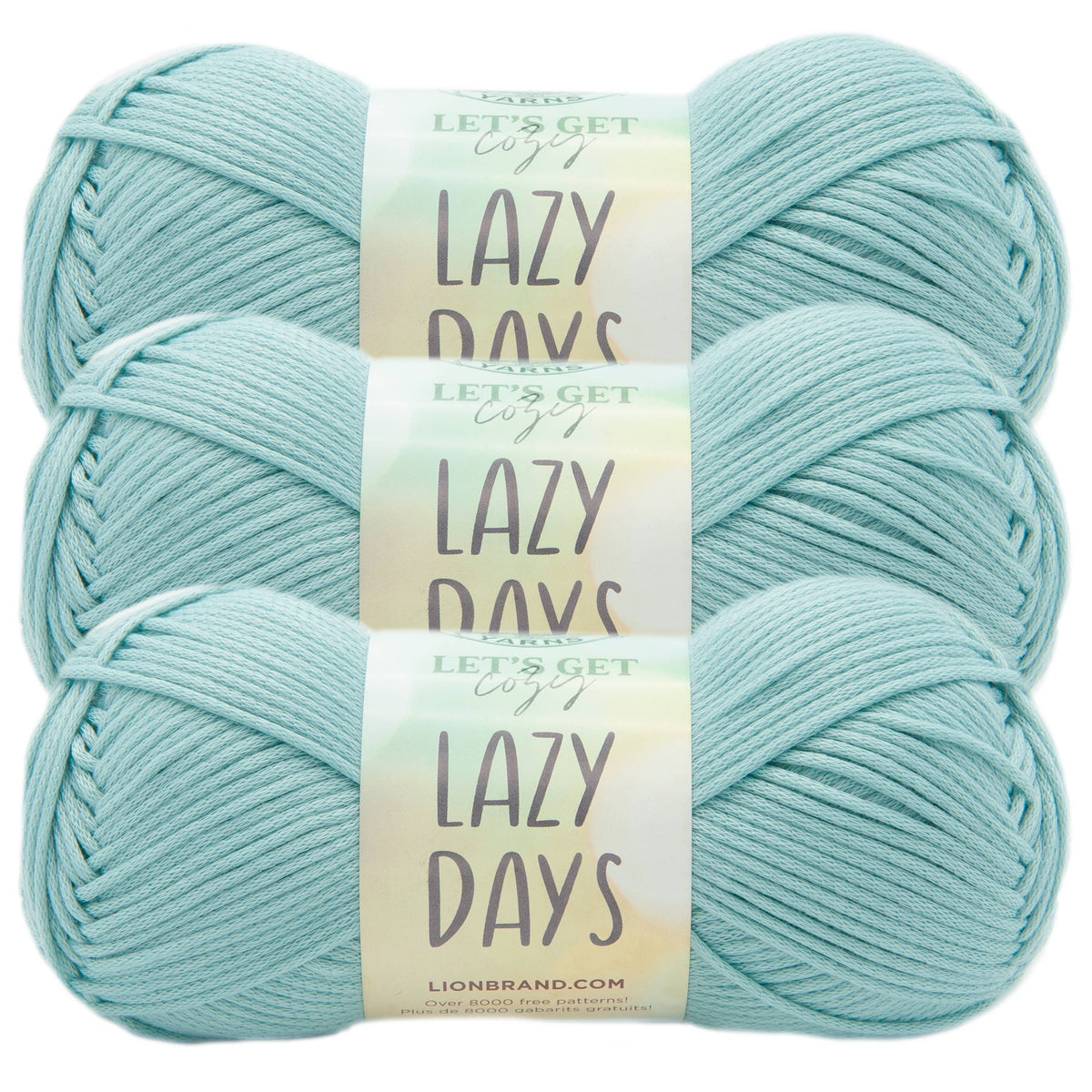 Lion Brand Yarn Lazy Days: Taupe