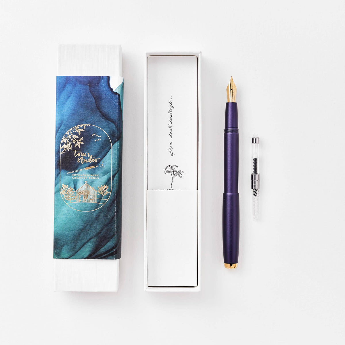 The Studio Fountain Pen: Black / Fine