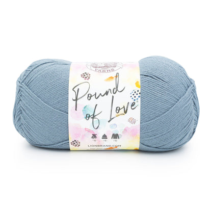 Lion Brand Yarn Pound of Love  1 Pack: Denim