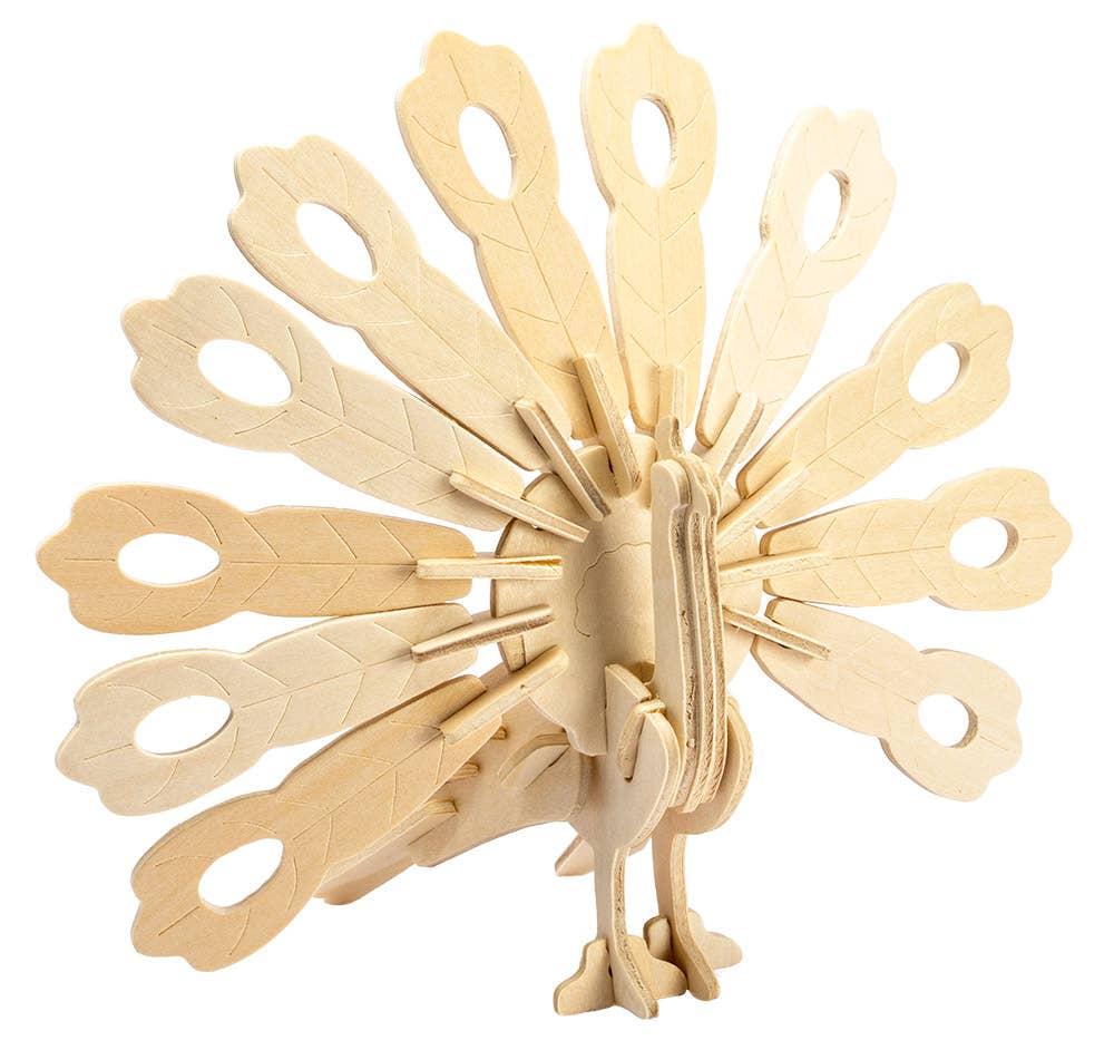 3D Wooden Puzzle Bundle Pack: Bird Animals