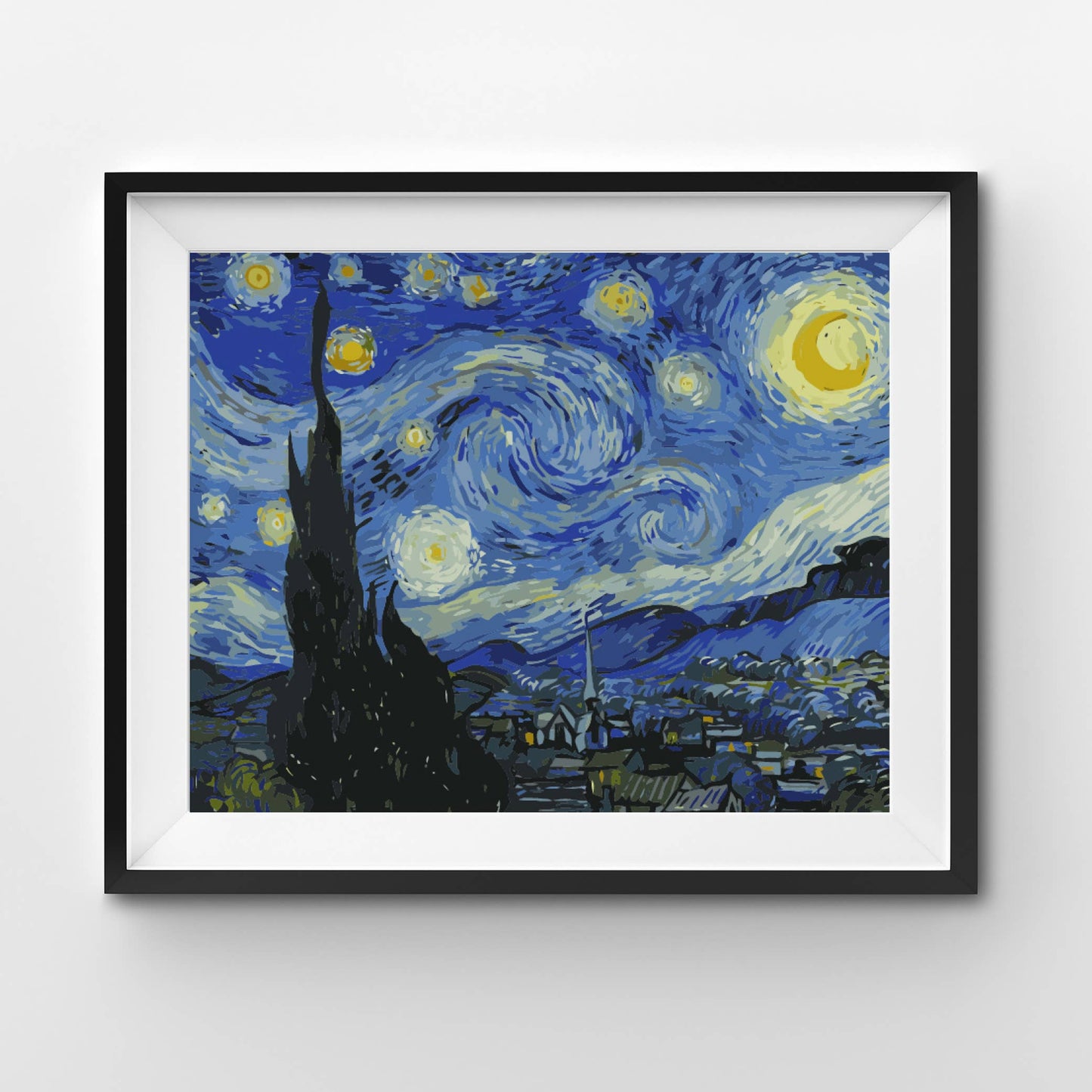 Starry Night, by Vincent van Gogh