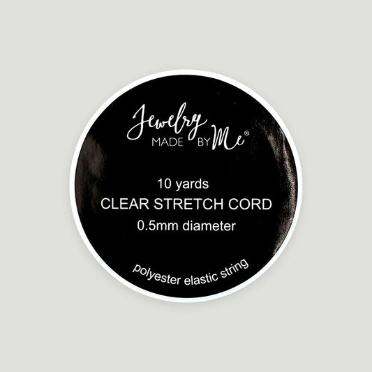 Clear Stretch Cord 0.5mm 10yds