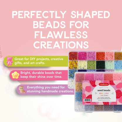 Incraftables 26400pc Seed Beads Kit