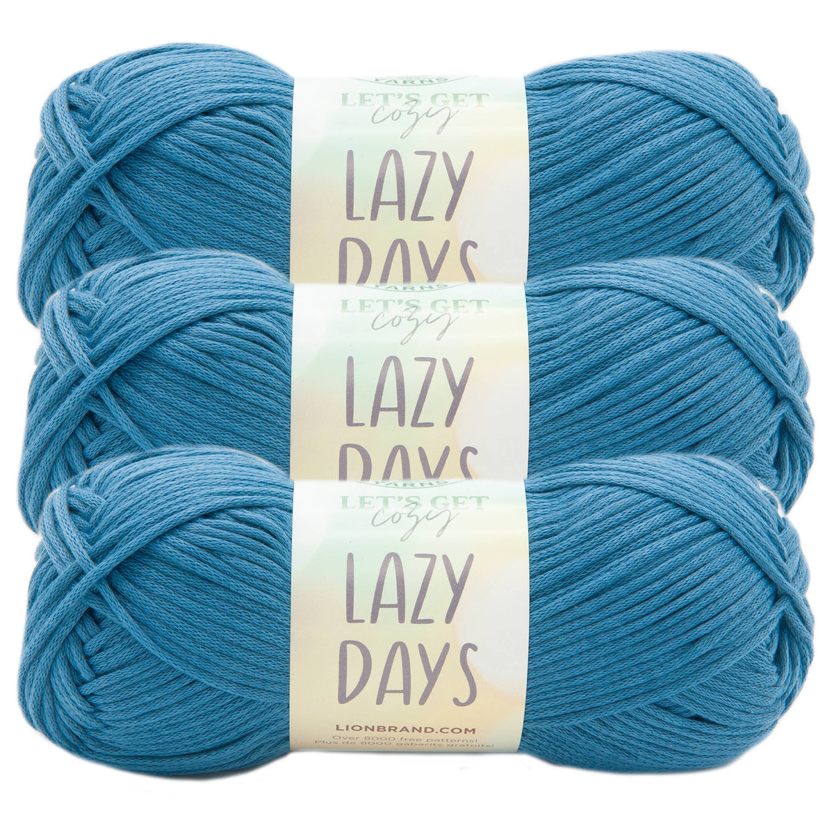 Lion Brand Yarn Lazy Days: Taupe