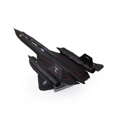 3D Metal Puzzle - Lockheed® SR-71® Blackbird® Metal Earth Model Kit