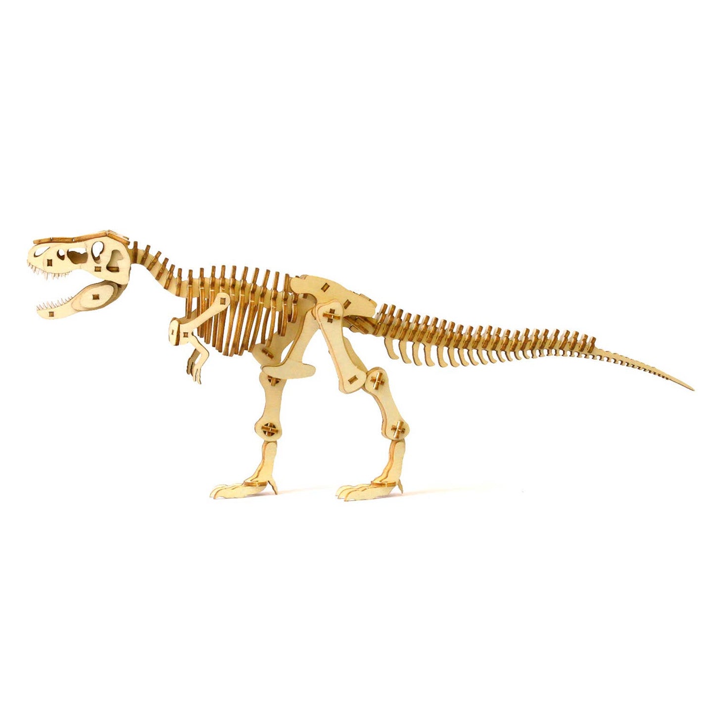 Wa-gu-mi T-Rex (Tyrannosaurus) Wooden 3D Puzzle Kit