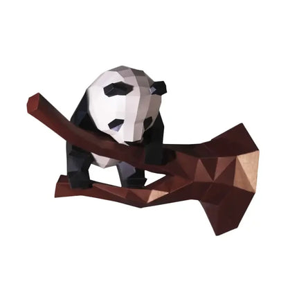 Panda Papercraft Wall Art