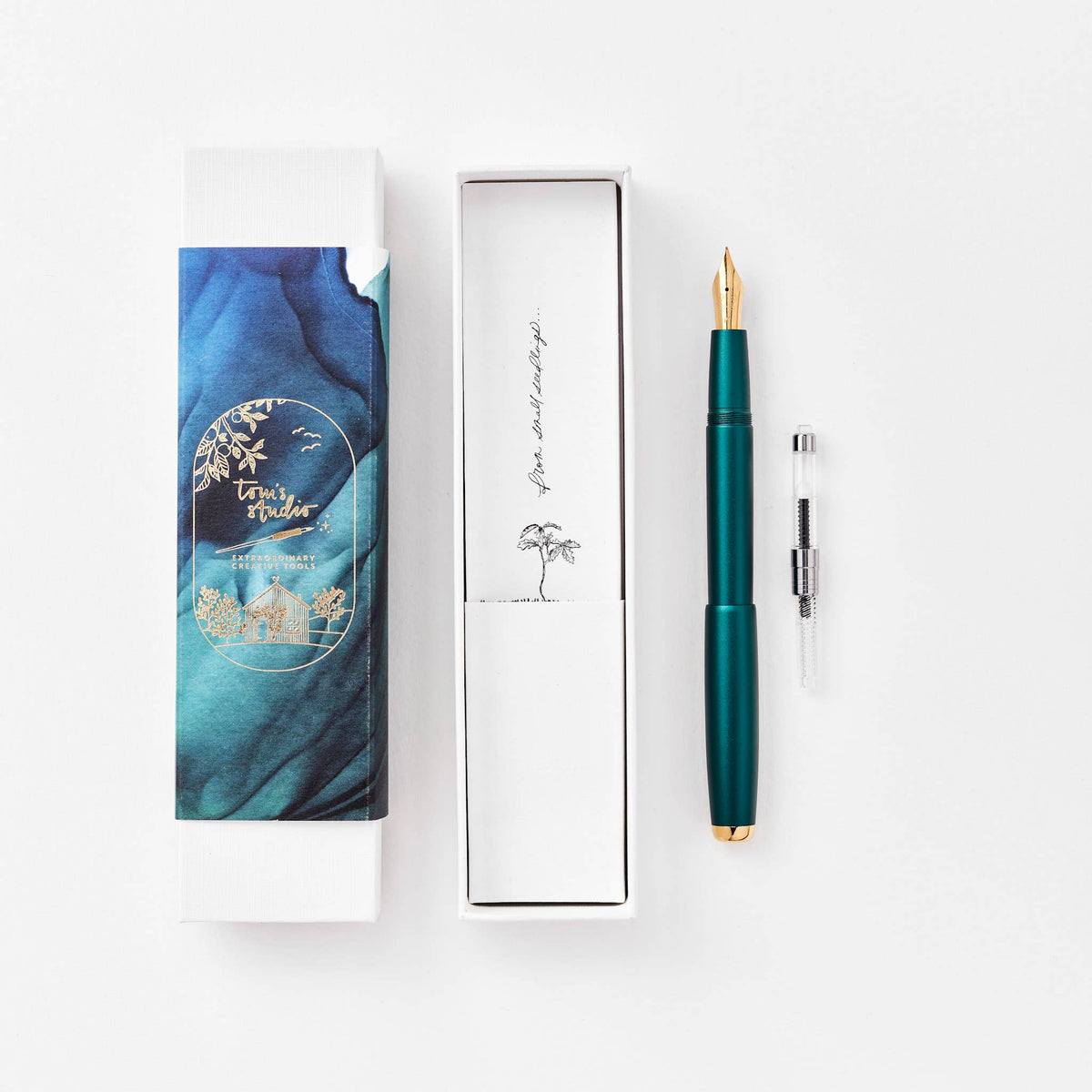 The Studio Fountain Pen: Black / Fine