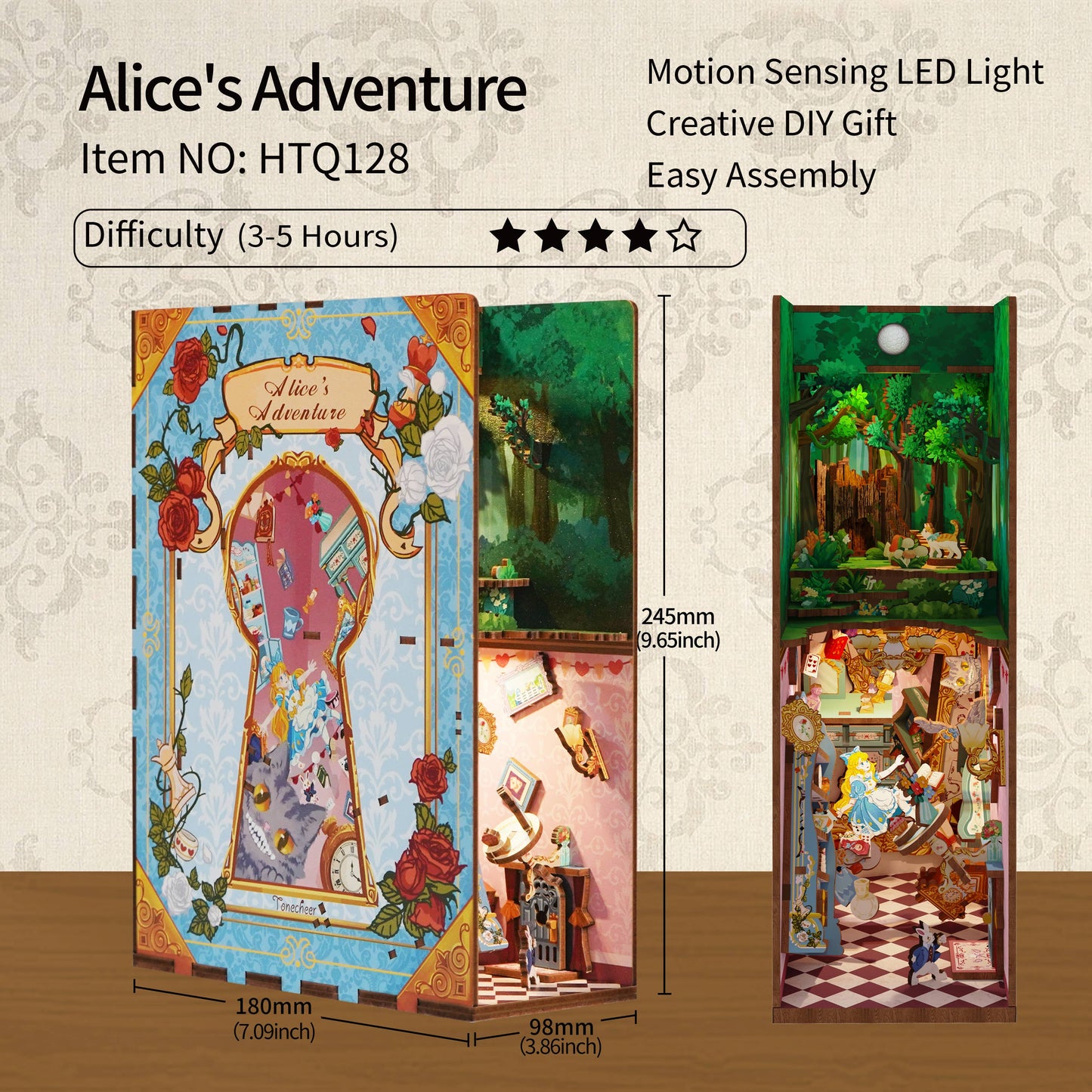 Book Nook - Alice's Adventure