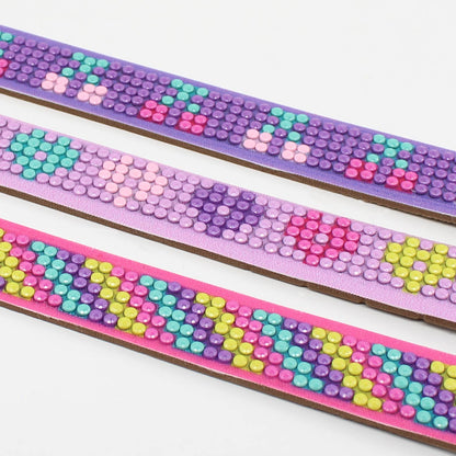 Cherry Hearts Diamond Painting Bracelet Kit