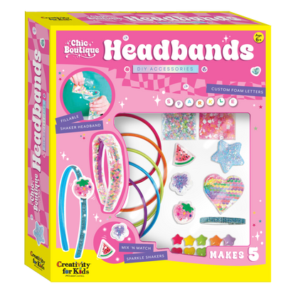 Chic Boutique Headbands Craft Kit for Kids