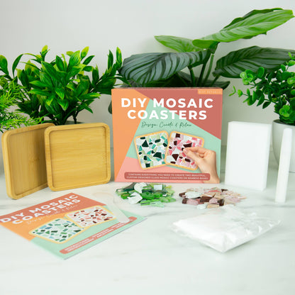 DIY MOSAIC COASTERS