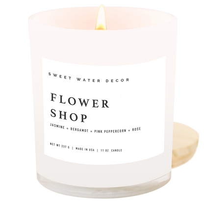 Sweet Water Decor - Flower Shop 11 oz Soy Candle
