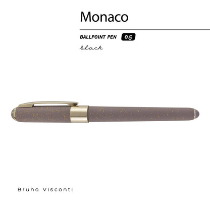 Monaco - Glitter Grey Ballpoint Pen