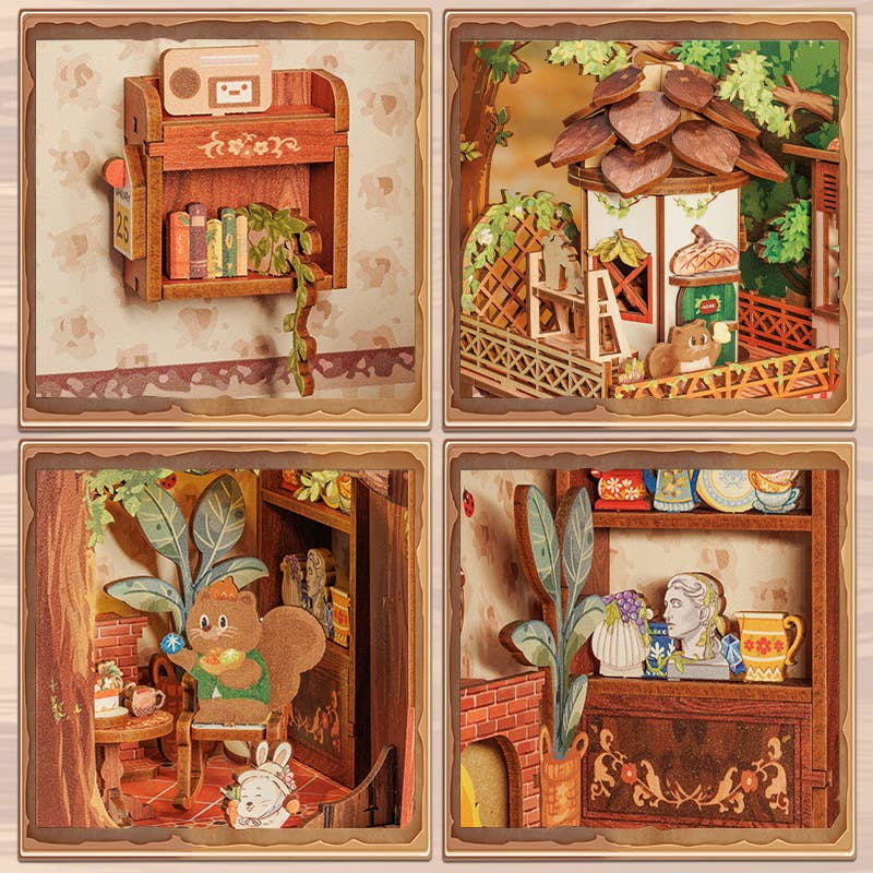 Book Nook - Squirrel Collector