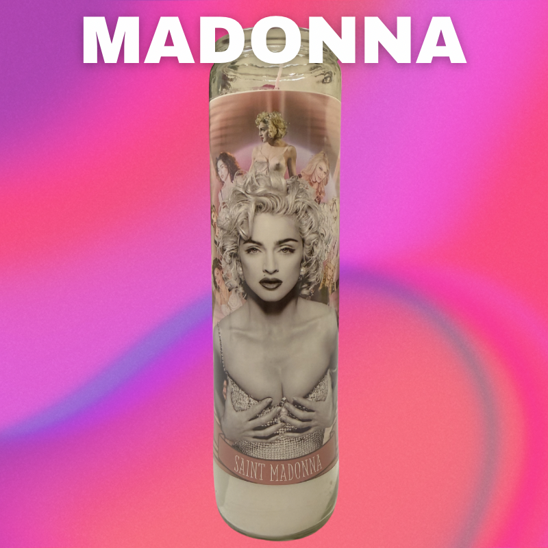 Luminary Madonna Prayer Altar Candle