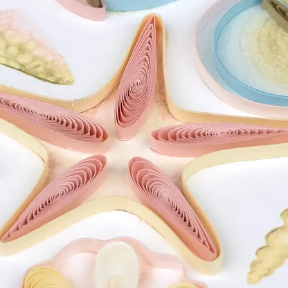 Seashell Heart Quilling Card