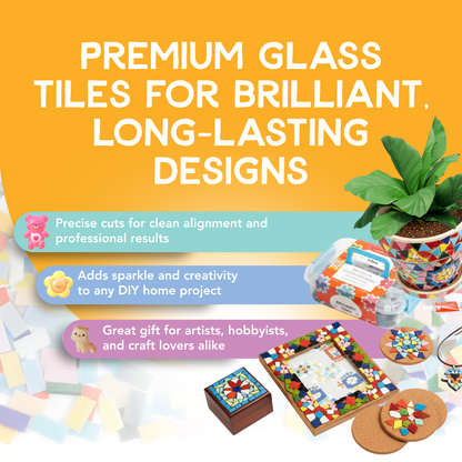 Incraftables Mosaic Tile Set – 520pcs