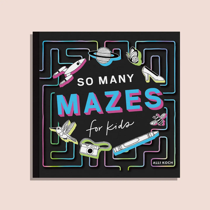So Many Mazes: 100+ Mazes For Kids Ages 4-8