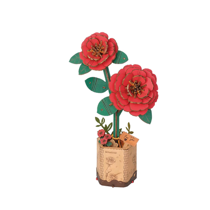 Wooden Bloom Craft Flowers