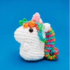 Rainbow Billy The Unicorn - The Woobles Crochet Kit (Beginner)