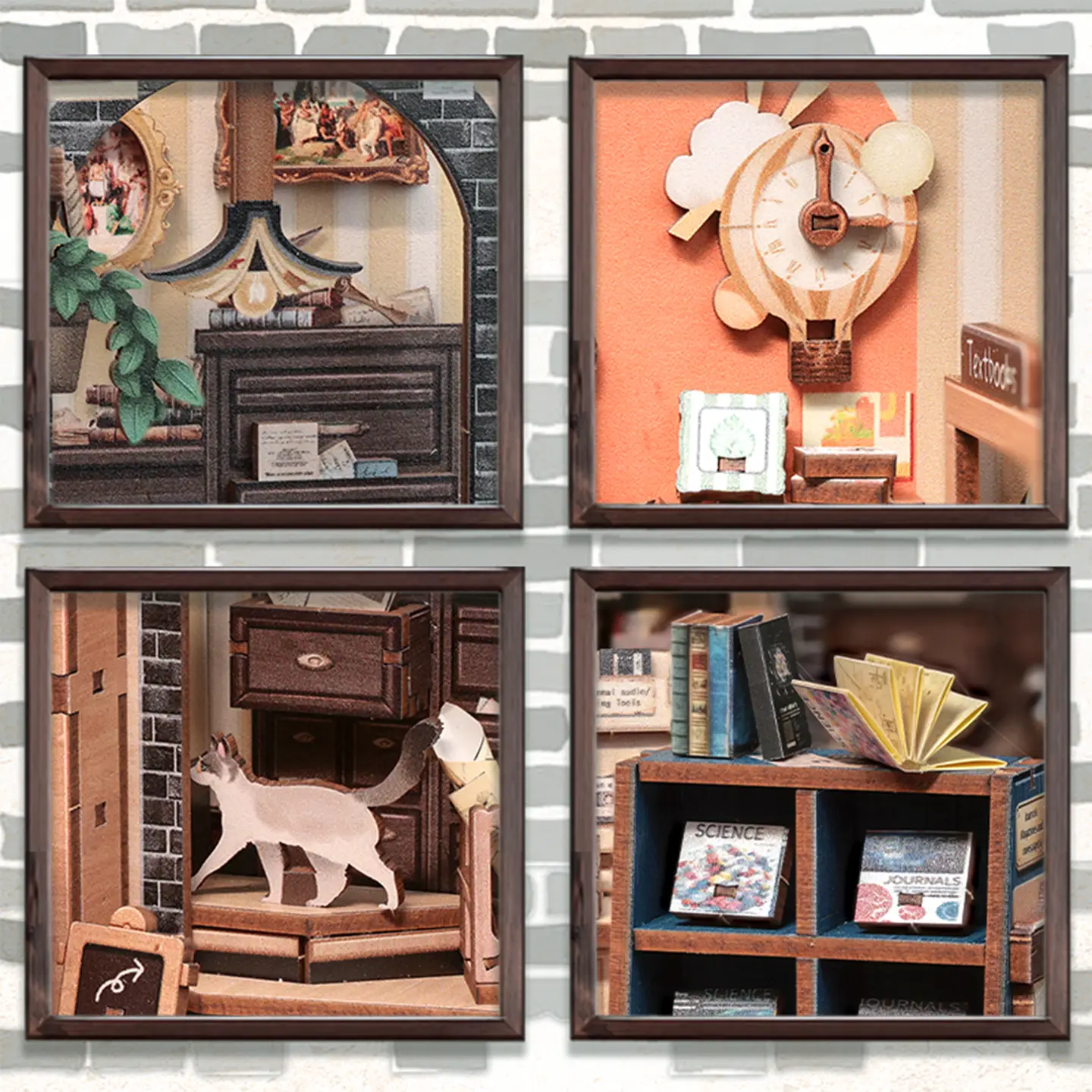 Diy Book Nook Kit: the Scholar's Bookstore