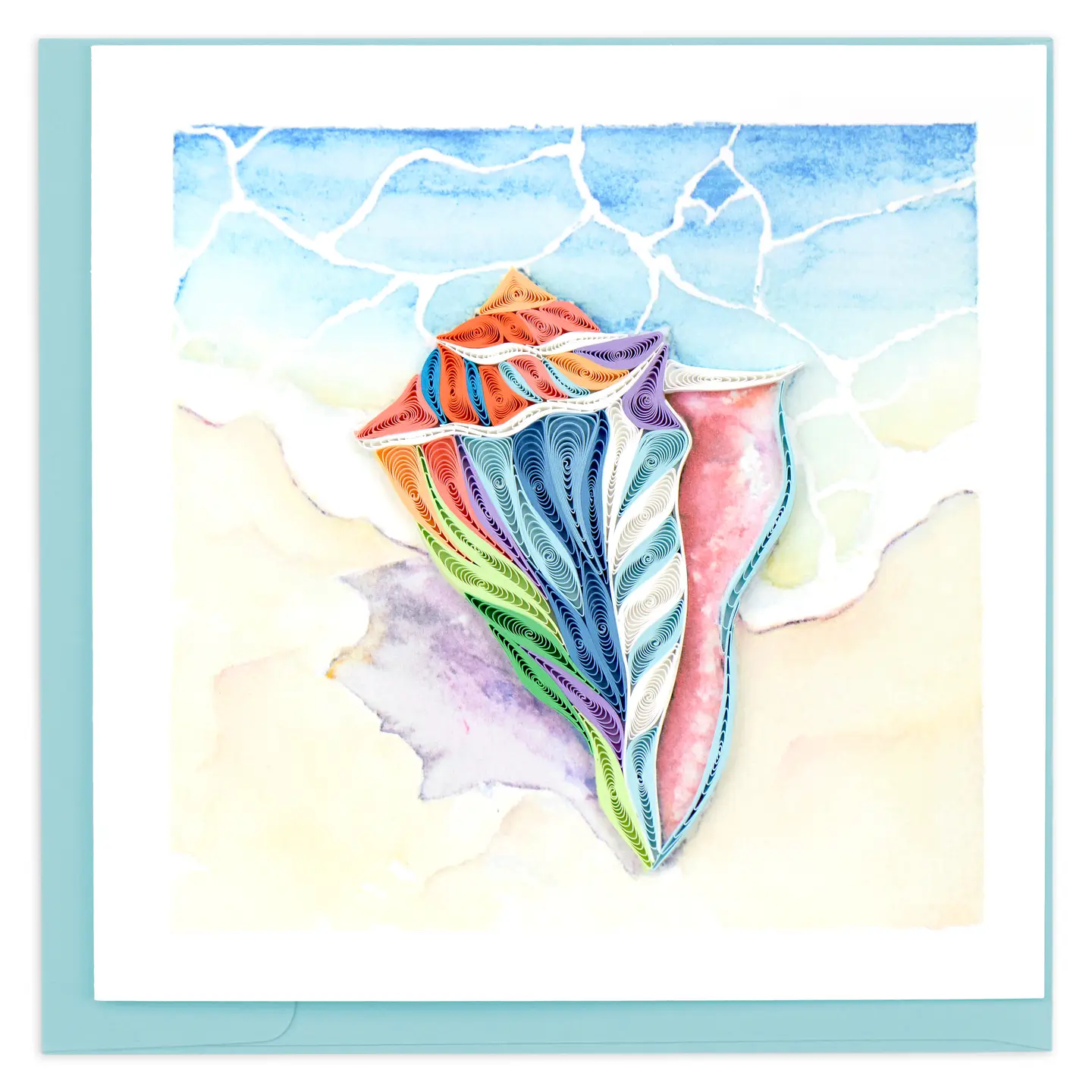 Rainbow Conch Shell