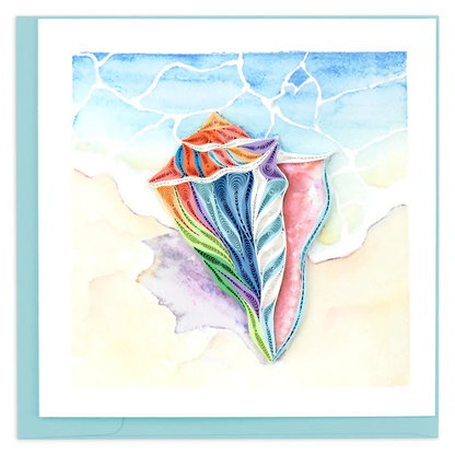 Rainbow Conch Shell