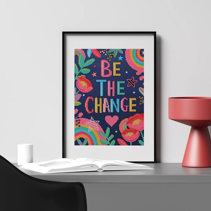 Be The Change Diamond Art Kit